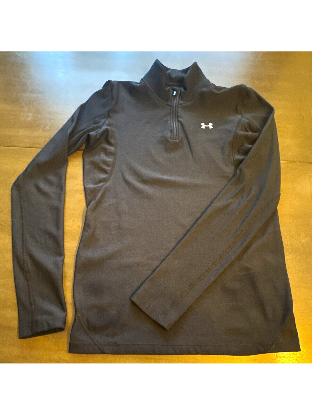 Under Armour ColdGear Men SM Black 1/4 Zip Mock Neck Long Sleeve Pullover [COPY]